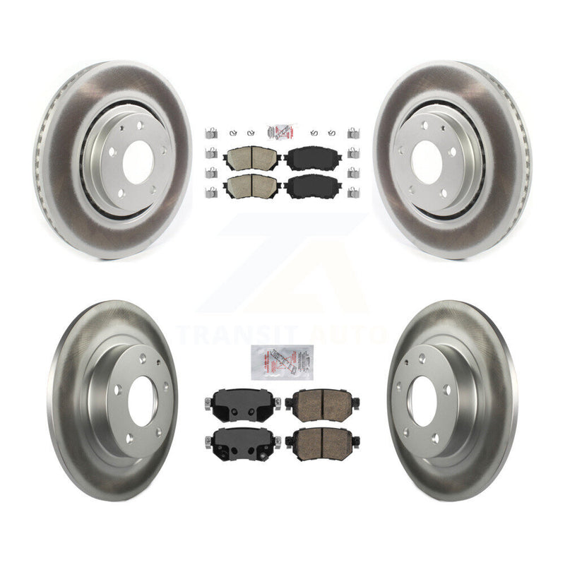 Transit Auto KGA-101688 Disc Brake Kit for 2021 Mazda 6 - Front and Rear