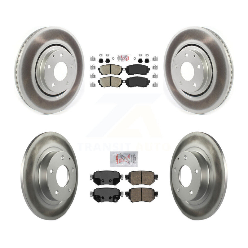 Transit Auto KGA-101689 Disc Brake Kit for 2021 Mazda 6 - Front and Rear