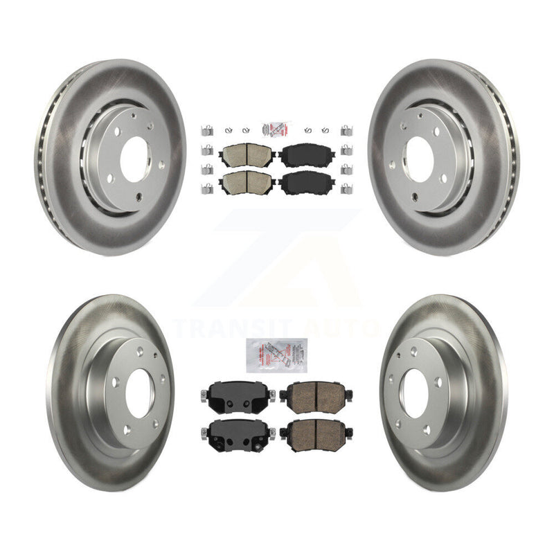 Transit Auto KGA-101690 Disc Brake Kit for 2019-2021 Mazda 6 - Front and Rear