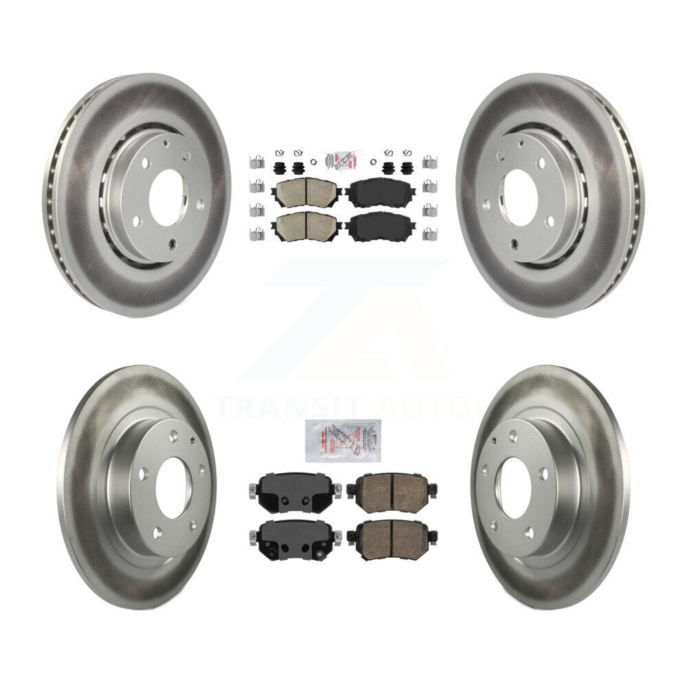 Transit Auto KGA-101691 Disc Brake Kit for 2019-2021 Mazda 6 - Front and Rear