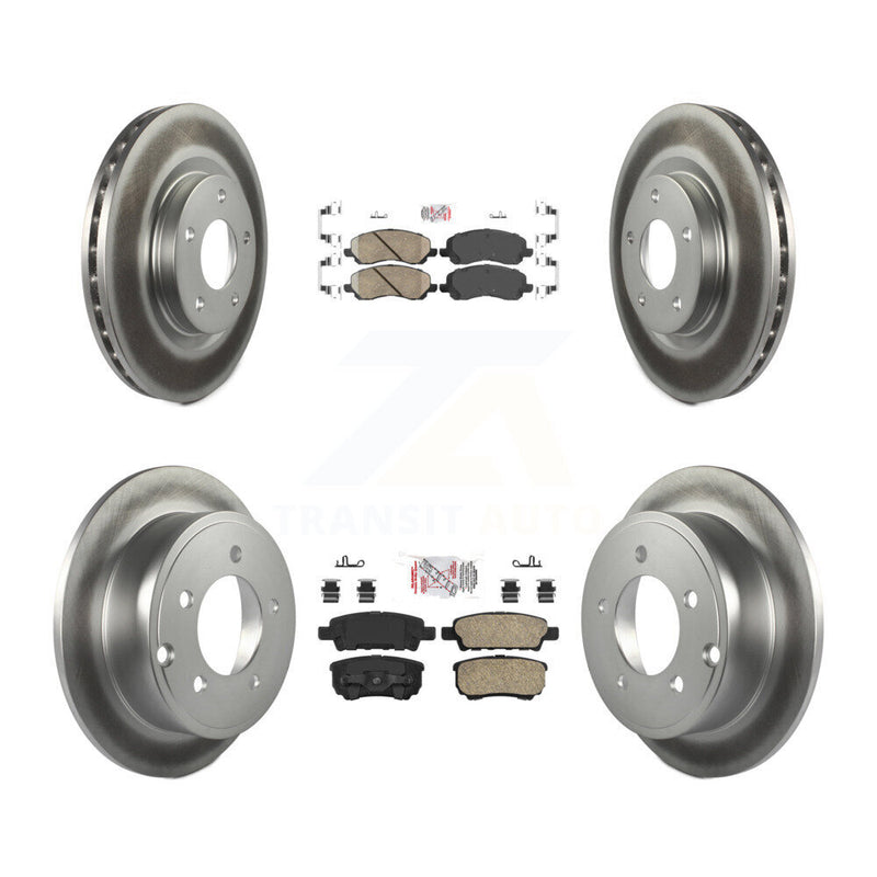 Transit Auto KGA-101694 Disc Brake Kit for 2007-2017 Chrysler 200, Dodge Caliber and More - Front and Rear