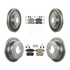 Transit Auto KGA-101695 Disc Brake Kit for 2007-2017 Chrysler 200, Dodge Caliber and More - Front and Rear