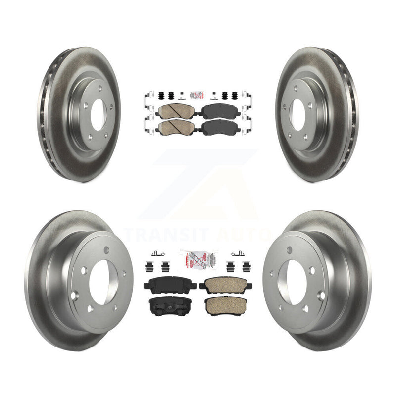 Transit Auto KGA-101695 Disc Brake Kit for 2007-2017 Chrysler 200, Dodge Caliber and More - Front and Rear