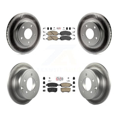 Transit Auto KGA-101697 Disc Brake Kit for 2007-2016 Mitsubishi Lancer, Dodge Caliber - Front and Rear