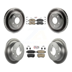 Transit Auto KGA-101703 Disc Brake Kit for 2007-2016 Mitsubishi Lancer, Dodge Caliber - Front and Rear