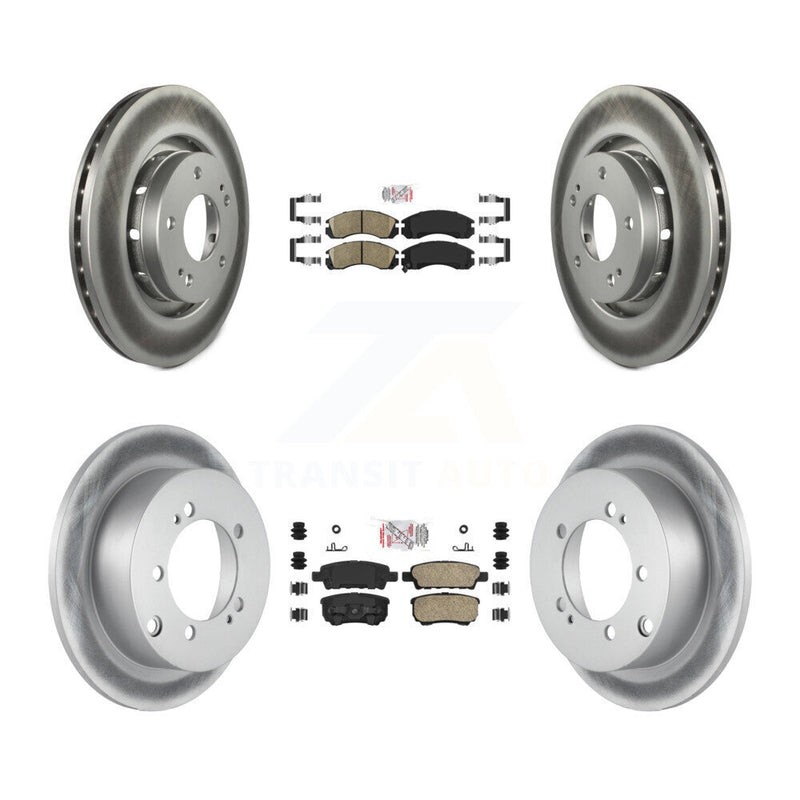 Transit Auto KGA-101708 Disc Brake Kit for 2005-2006 Mitsubishi Outlander - Front and Rear