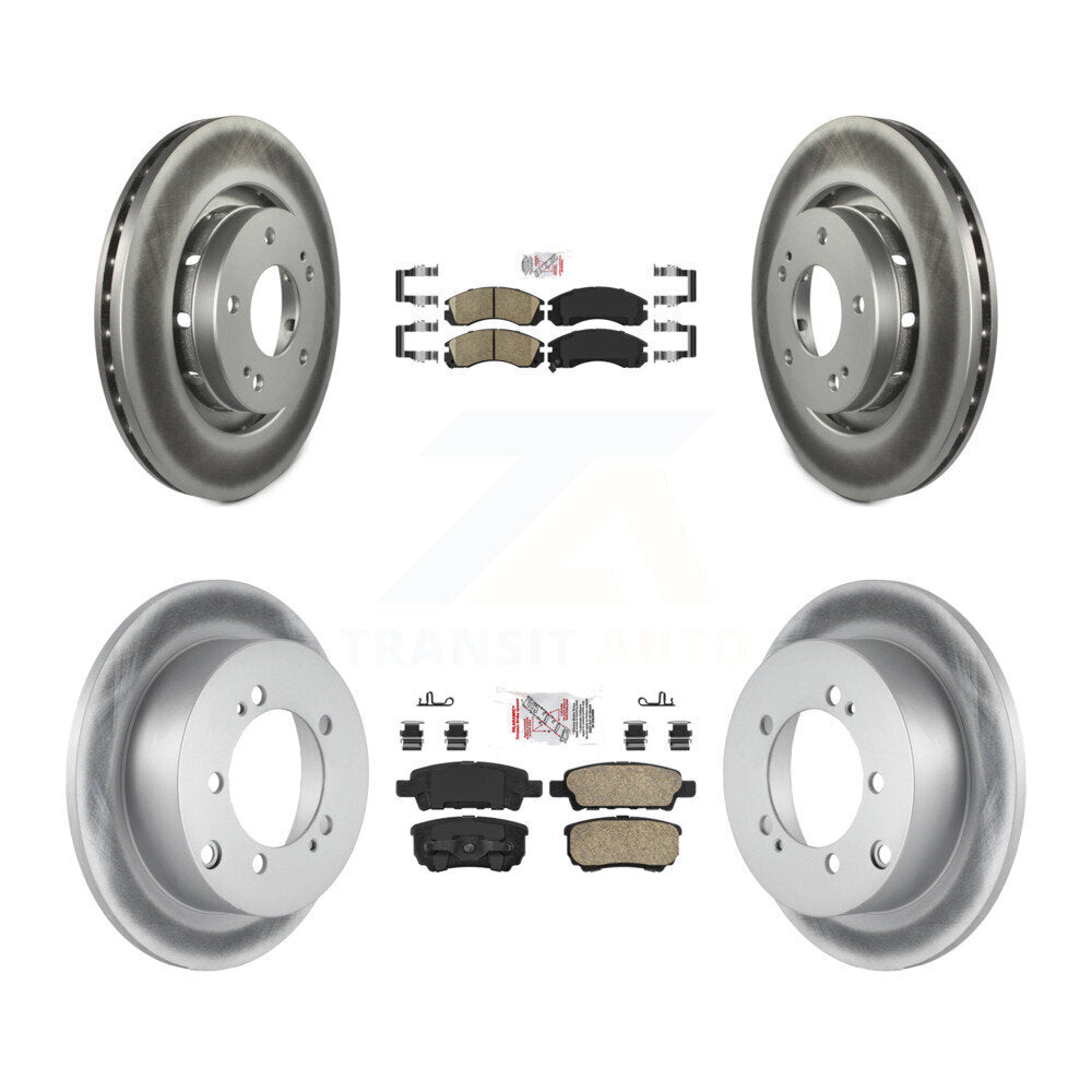 Transit Auto KGA-101709 Disc Brake Kit for 2005-2006 Mitsubishi Outlander - Front and Rear