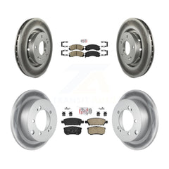 Transit Auto KGA-101709 Disc Brake Kit for 2005-2006 Mitsubishi Outlander - Front and Rear