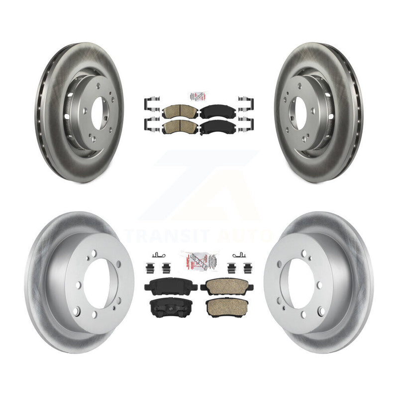 Transit Auto KGA-101709 Disc Brake Kit for 2005-2006 Mitsubishi Outlander - Front and Rear