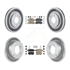 Transit Auto KGA-101711 Disc Brake Kit for 2004-2006 Mitsubishi Lancer - Front and Rear