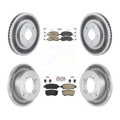 Transit Auto KGA-101712 Disc Brake Kit for 2004-2006 Mitsubishi Lancer - Front and Rear