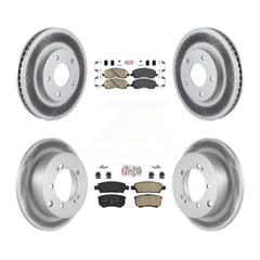 Transit Auto KGA-101713 Disc Brake Kit for 2004-2006 Mitsubishi Lancer - Front and Rear