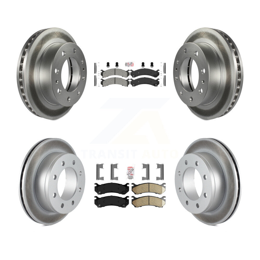 Transit Auto KGA-101721 Disc Brake Kit for 1999-2013 Chevrolet Suburban 2500, GMC Yukon XL 2500 and More - Front and Rear