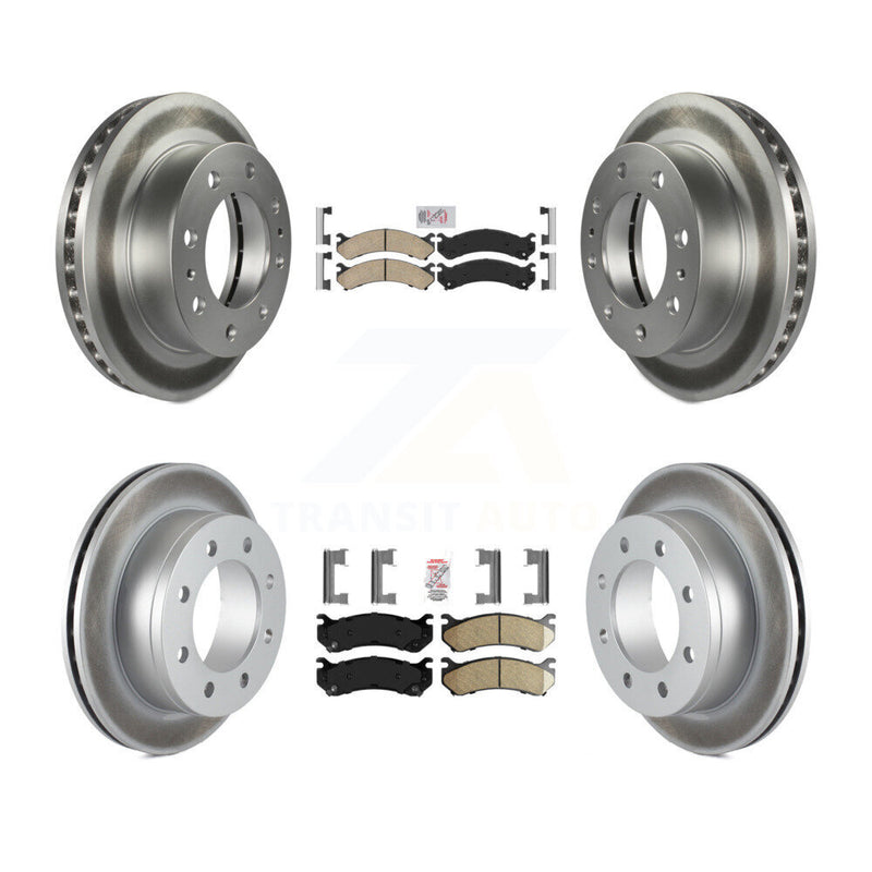 Transit Auto KGA-101722 Disc Brake Kit for 1999-2013 Chevrolet Suburban 2500, GMC Yukon XL 2500 and More - Front and Rear