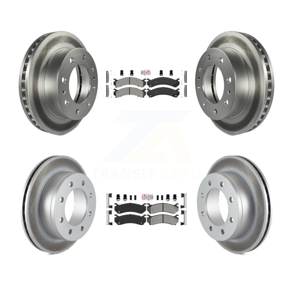 Transit Auto KGA-101723 Disc Brake Kit for 1999-2013 Chevrolet Suburban 2500, GMC Yukon XL 2500 and More - Front and Rear