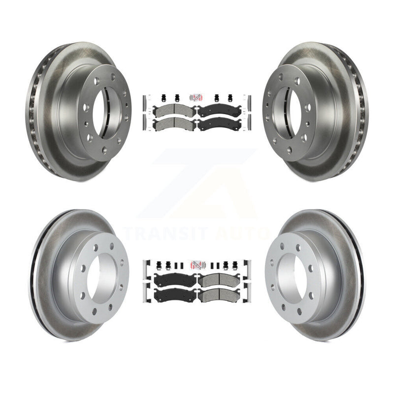 Transit Auto KGA-101723 Disc Brake Kit for 1999-2013 Chevrolet Suburban 2500, GMC Yukon XL 2500 and More - Front and Rear