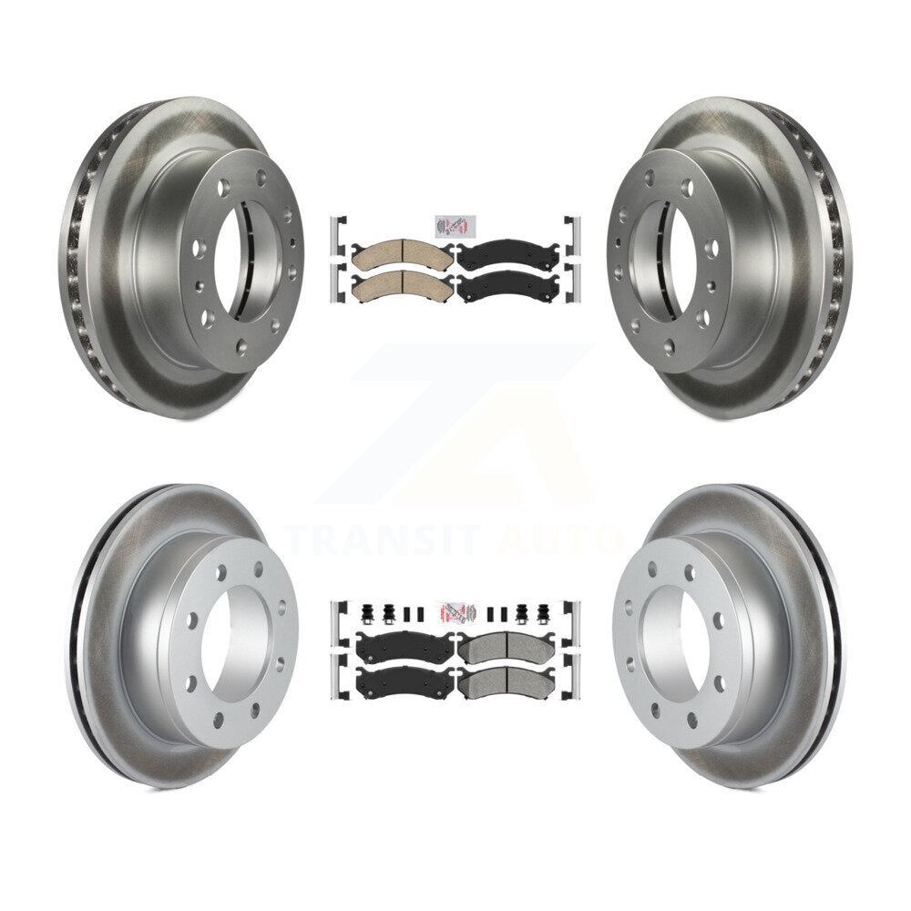 Transit Auto KGA-101724 Disc Brake Kit for 1999-2013 Chevrolet Suburban 2500, GMC Yukon XL 2500 and More - Front and Rear