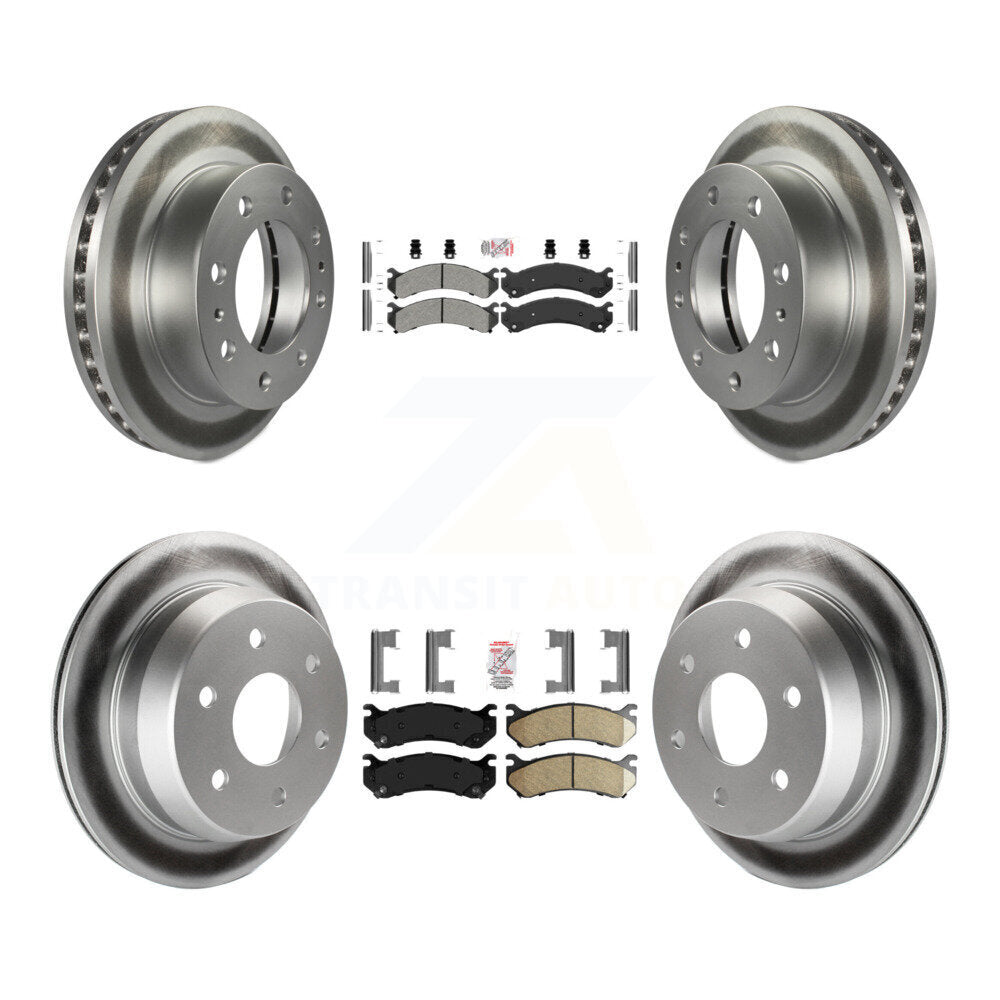 Transit Auto KGA-101729 Disc Brake Kit for 2003 Chevrolet Silverado 2500, Chevrolet Silverado 2500 HD and More - Front and Rear