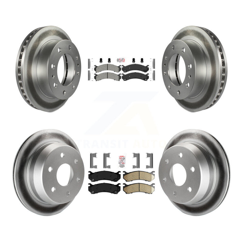 Transit Auto KGA-101729 Disc Brake Kit for 2003 Chevrolet Silverado 2500, Chevrolet Silverado 2500 HD and More - Front and Rear