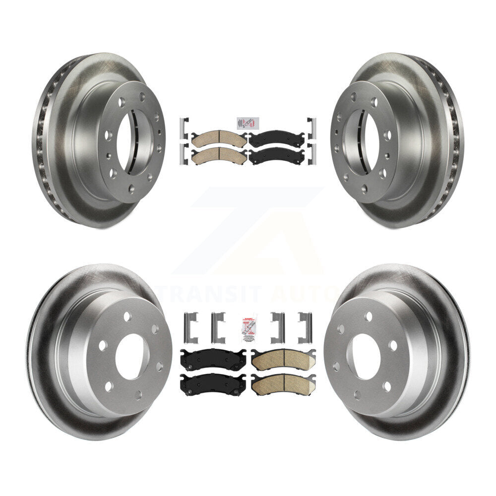 Transit Auto KGA-101730 Disc Brake Kit for 2003 Chevrolet Silverado 2500, Chevrolet Silverado 2500 HD and More - Front and Rear