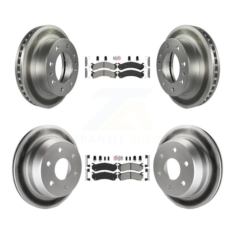 Transit Auto KGA-101731 Disc Brake Kit for 2003 Chevrolet Silverado 2500, Chevrolet Silverado 2500 HD and More - Front and Rear