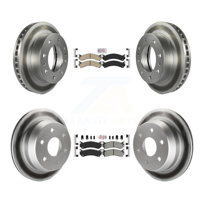 Transit Auto KGA-101732 Disc Brake Kit for 2003 Chevrolet Silverado 2500, Chevrolet Silverado 2500 HD and More - Front and Rear