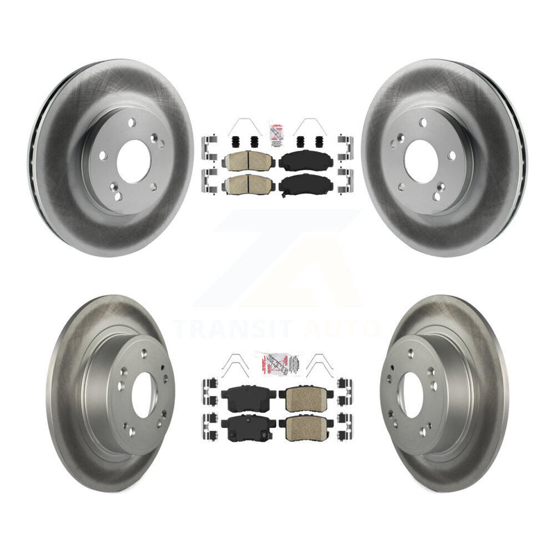 Transit Auto KGA-101739 Disc Brake Kit for 2008-2014 Honda Accord, Acura TSX - Front and Rear