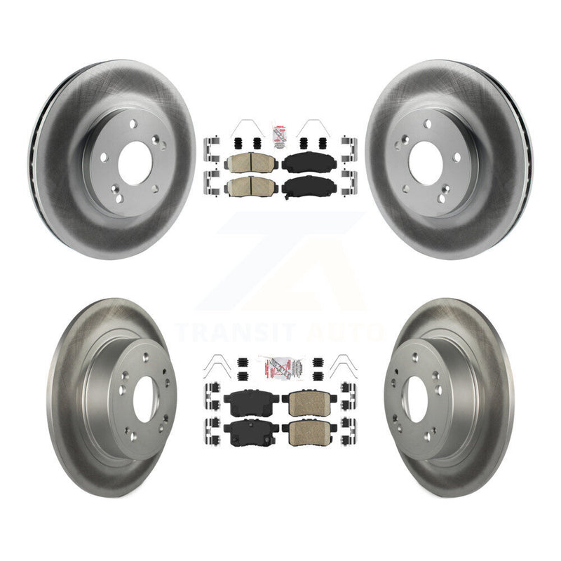 Transit Auto KGA-101741 Disc Brake Kit for 2008-2014 Honda Accord, Acura TSX - Front and Rear