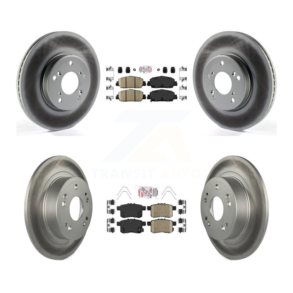 Transit Auto KGA-101743 Disc Brake Kit for 2013-2017 Honda Accord - Front and Rear