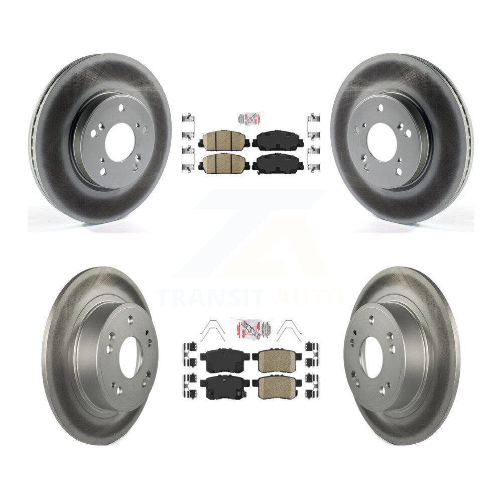 Transit Auto KGA-101744 Disc Brake Kit for 2013-2017 Honda Accord - Front and Rear