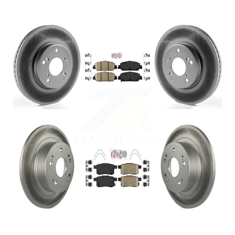 Transit Auto KGA-101744 Disc Brake Kit for 2013-2017 Honda Accord - Front and Rear