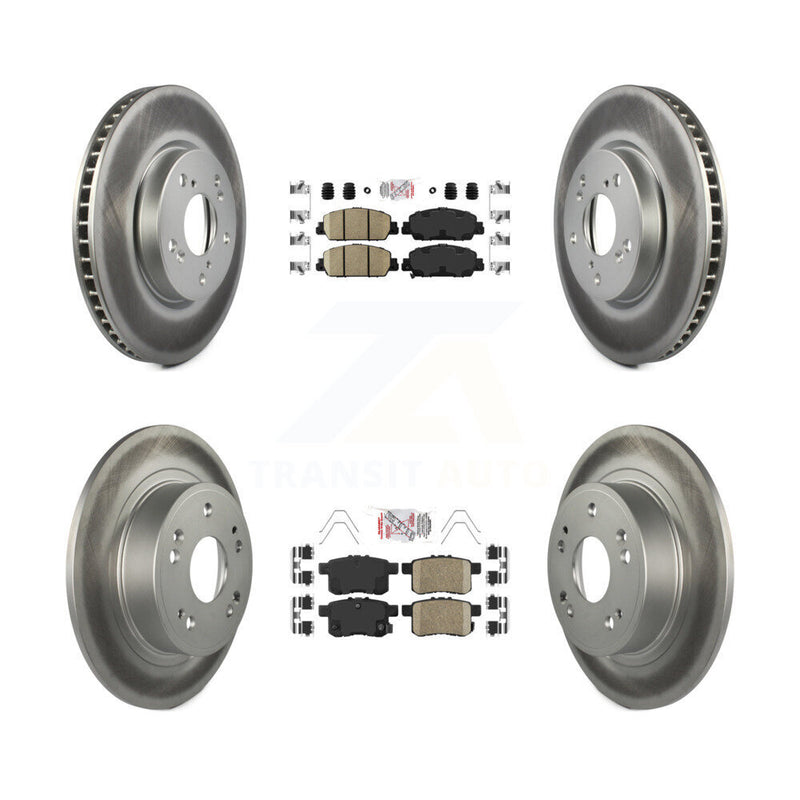 Transit Auto KGA-101745 Disc Brake Kit for 2013-2017 Honda Accord - Front and Rear