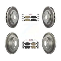 Transit Auto KGA-101746 Disc Brake Kit for 2013-2017 Honda Accord - Front and Rear