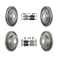 Transit Auto KGA-101748 Disc Brake Kit for 2013-2017 Honda Accord - Front and Rear