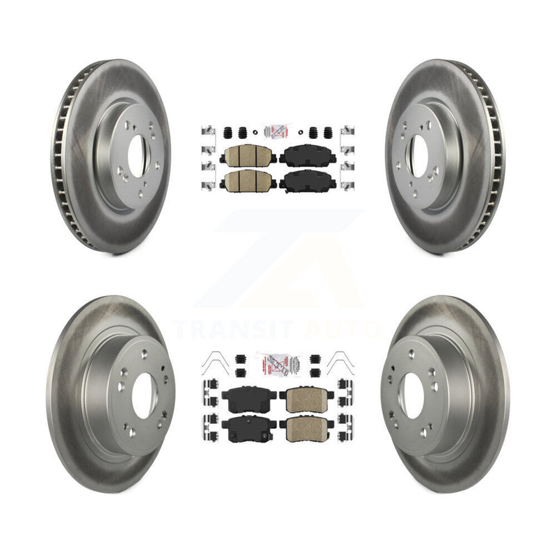 Transit Auto KGA-101748 Disc Brake Kit for 2013-2017 Honda Accord - Front and Rear