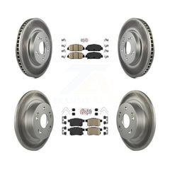 Transit Auto KGA-101749 Disc Brake Kit for 2013-2017 Honda Accord - Front and Rear