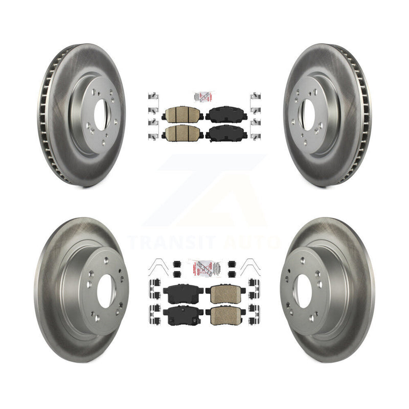 Transit Auto KGA-101749 Disc Brake Kit for 2013-2017 Honda Accord - Front and Rear