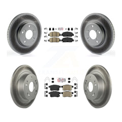 Transit Auto KGA-101750 Disc Brake Kit for 2013-2017 Honda Accord - Front and Rear