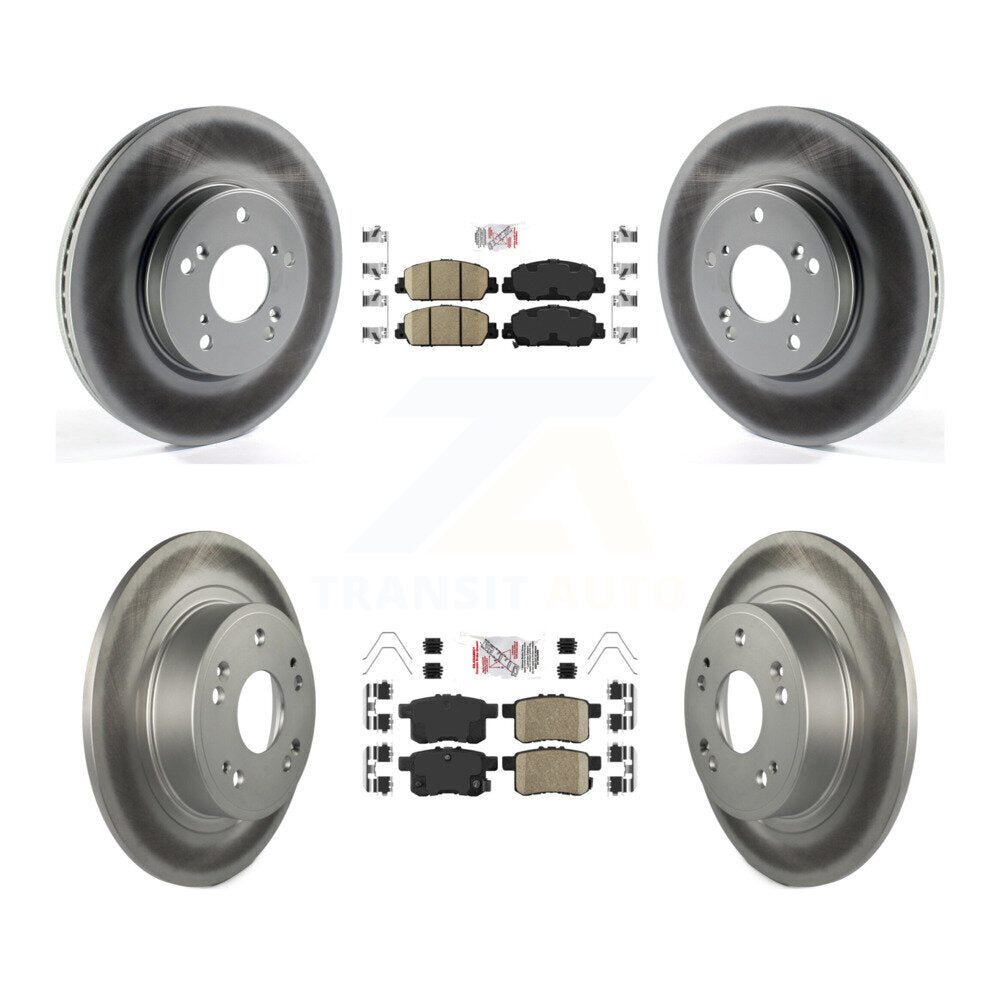 Transit Auto KGA-101751 Disc Brake Kit for 2013-2017 Honda Accord - Front and Rear