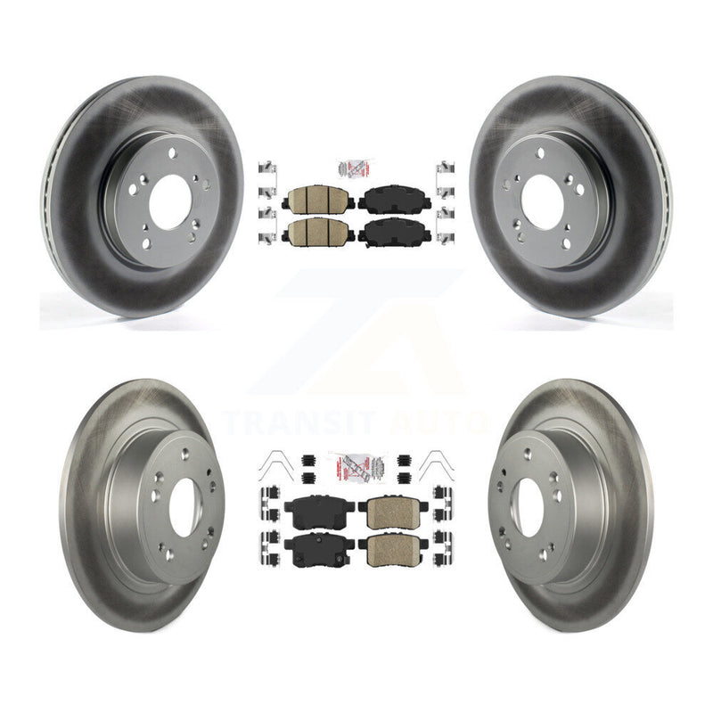 Transit Auto KGA-101751 Disc Brake Kit for 2013-2017 Honda Accord - Front and Rear