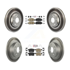 Transit Auto KGA-101753 Disc Brake Kit for 2017 Honda Accord - Front and Rear