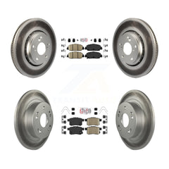 Transit Auto KGA-101758 Disc Brake Kit for 2017 Honda Accord - Front and Rear