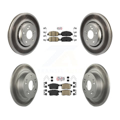 Transit Auto KGA-101759 Disc Brake Kit for 2017 Honda Accord - Front and Rear
