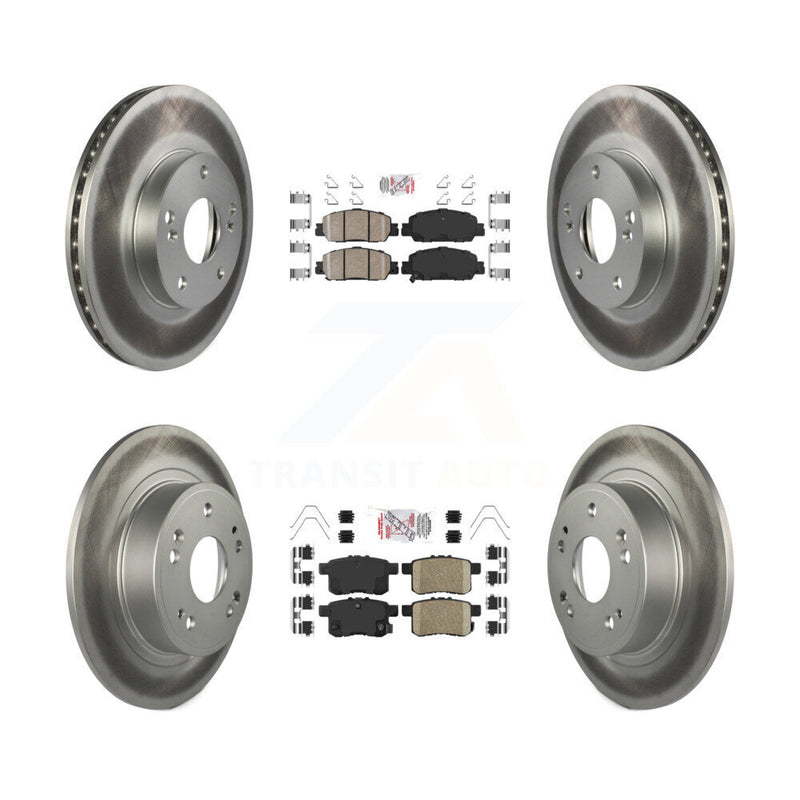 Transit Auto KGA-101760 Disc Brake Kit for 2016 Honda Accord - Front and Rear