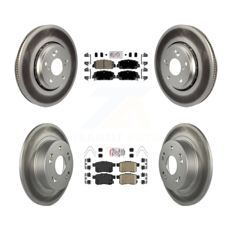 Transit Auto KGA-101761 Disc Brake Kit for 2016-2017 Honda Accord - Front and Rear