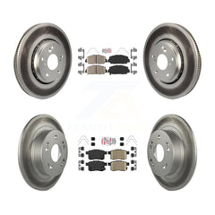 Transit Auto KGA-101762 Disc Brake Kit for 2016-2017 Honda Accord - Front and Rear