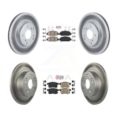 Transit Auto KGA-101763 Disc Brake Kit for 2017 Honda Accord - Front and Rear