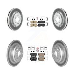 Transit Auto KGA-101768 Disc Brake Kit for 2010-2015 Honda Crosstour, Honda Accord Crosstour - Front and Rear