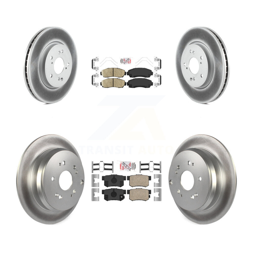 Transit Auto KGA-101771 Disc Brake Kit for 2007-2012 Acura RDX - Front and Rear