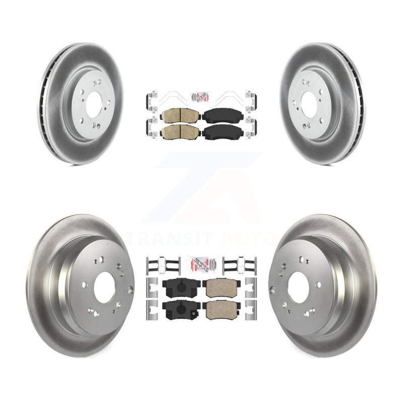Transit Auto KGA-101771 Disc Brake Kit for 2007-2012 Acura RDX - Front and Rear